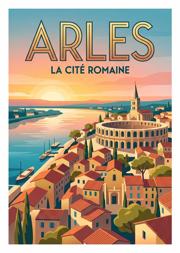 Affiche Arles