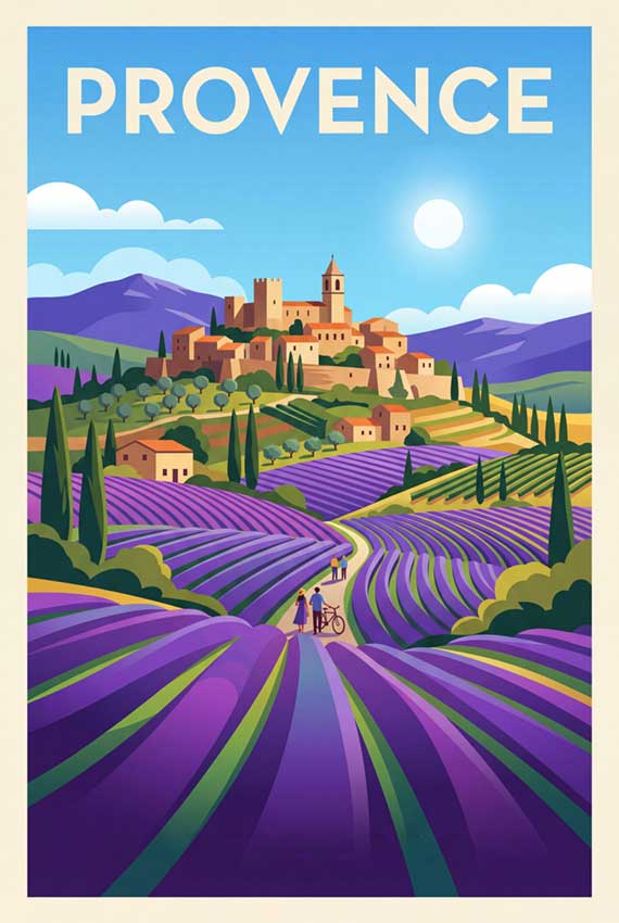 Affiche Provence