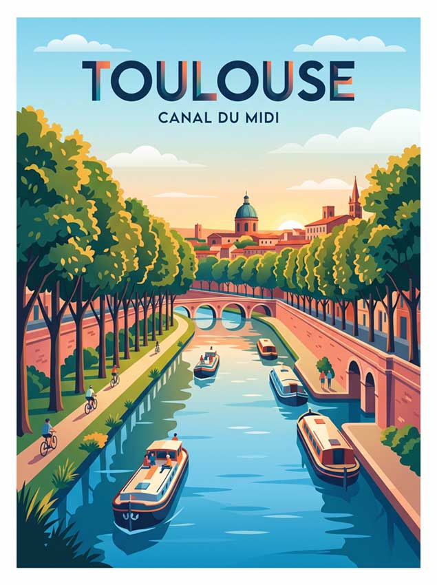 Affiche Toulouse