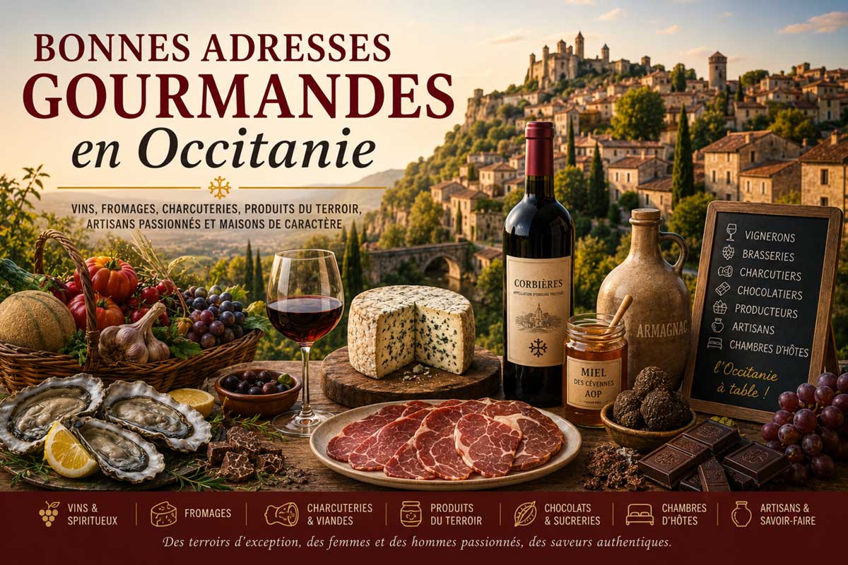 Les bonnes adresses gourmandes d'Occitanie