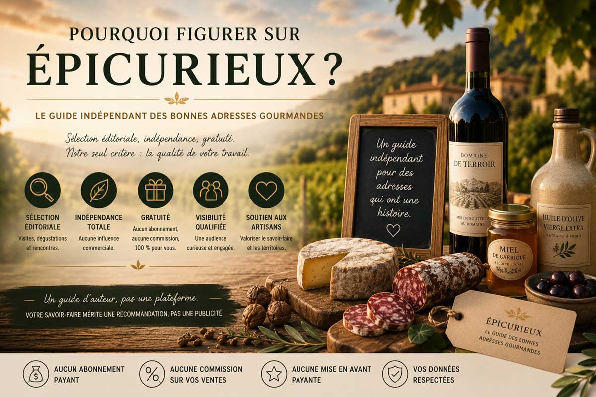 Pourquoi figurer sur Épicurieux ? (artisans et producteurs)