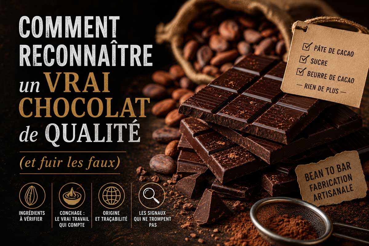 Comment reconnaître un vrai chocolat de qualité (et fuir les faux)