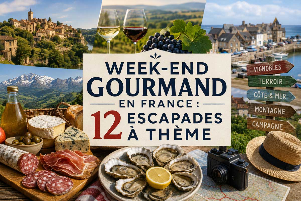 Week-end gourmand en France : 12 escapades à thème